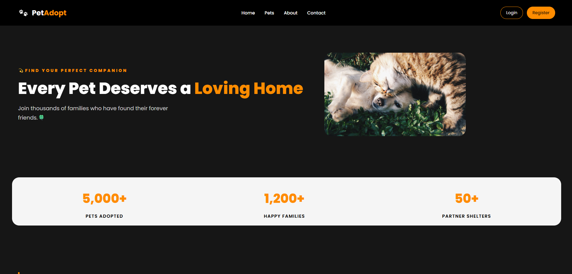 Pet Adoption Management System